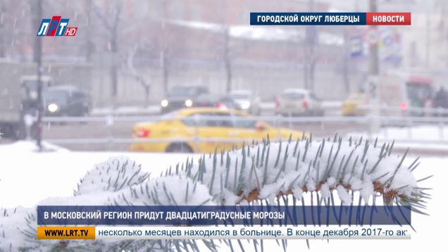 В Московский регион придут двадцатиградусные морозы