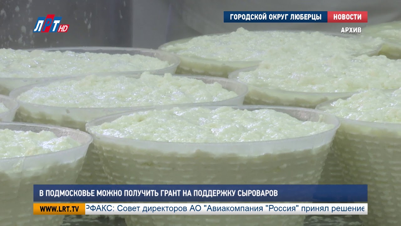 В Подмосковье можно получить грант на поддержку сыроваров