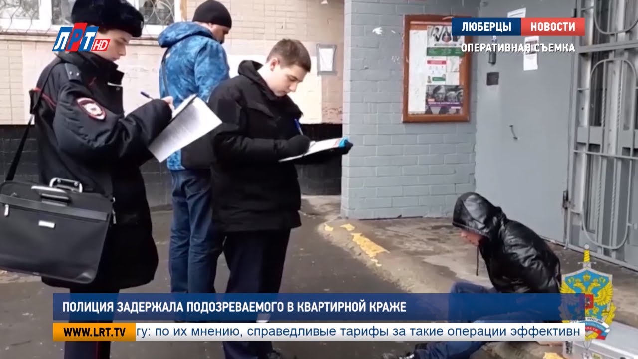 Полиция задержала подозреваемого в квартирной краже