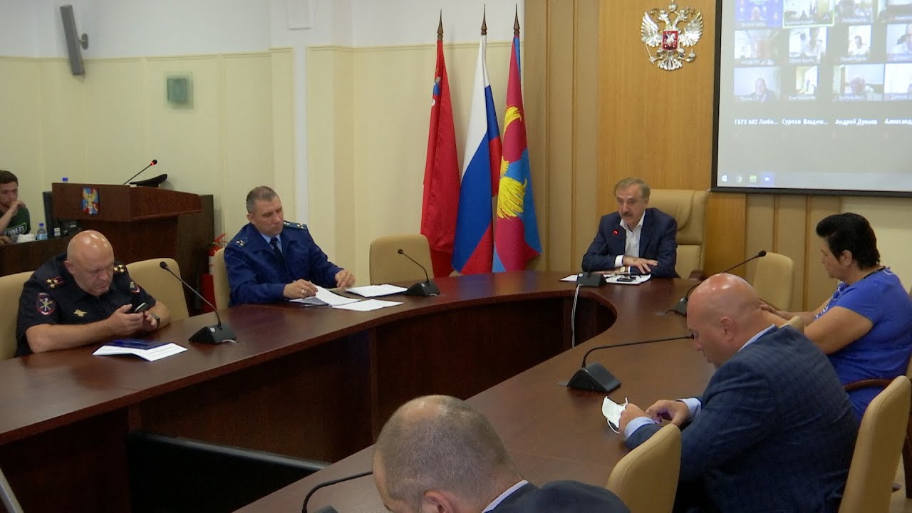 Еженедельное оперативное совещание в администрации