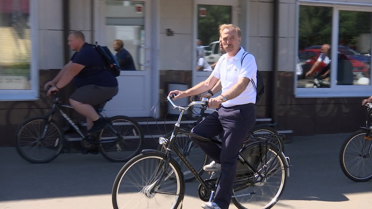 Выездное совещание на велосипедах