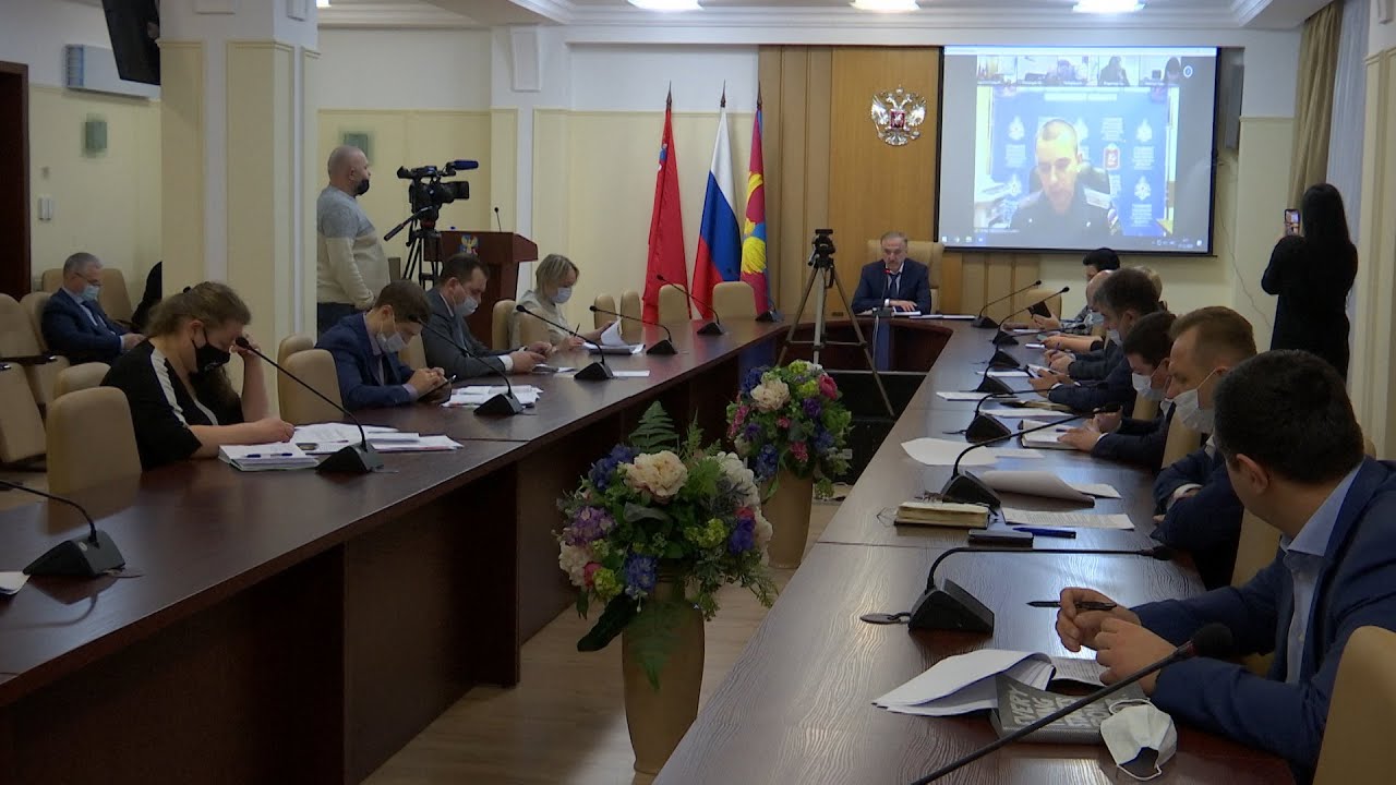 Еженедельное оперативное совещание в администрации