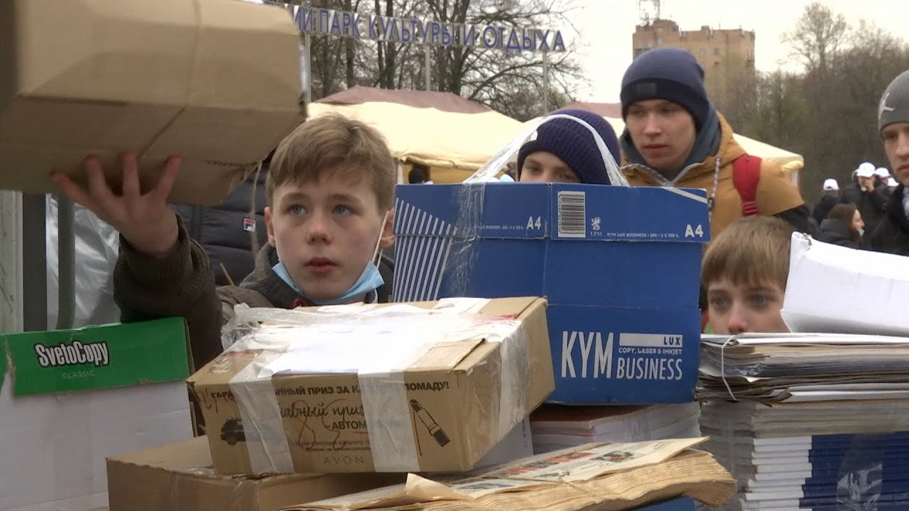 Макулатуру сдали, деревья спасли