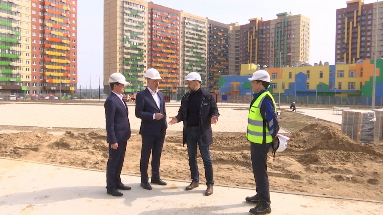Строительство школы в микрорайоне «Томилино Парк»