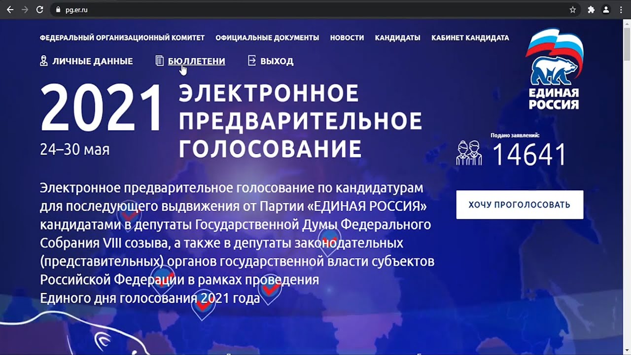 Старт предварительного голосования