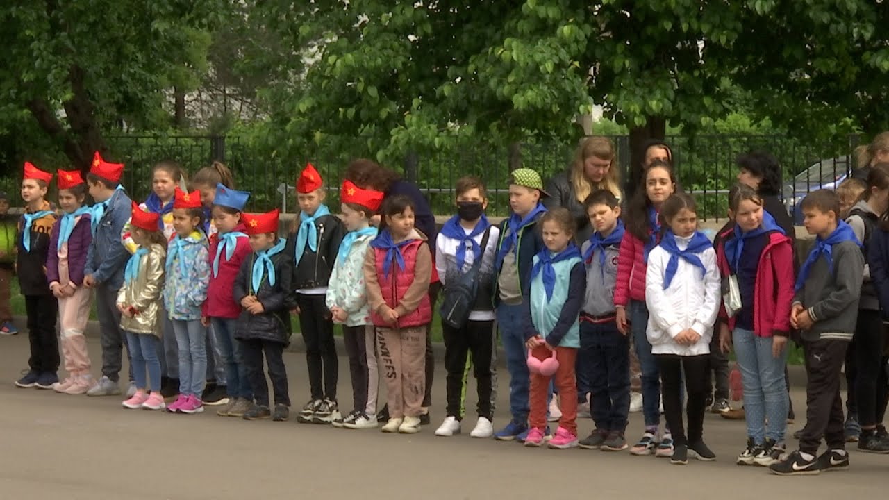 Открытие детского летнего лагеря «Бригантина»