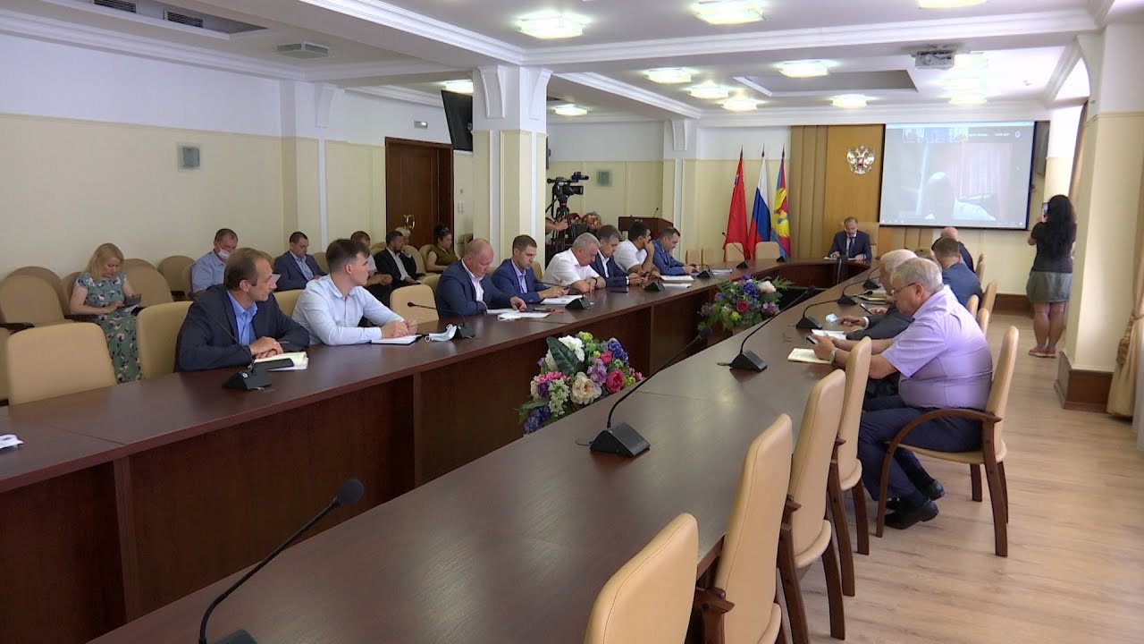 Еженедельное оперативное совещание в администрации