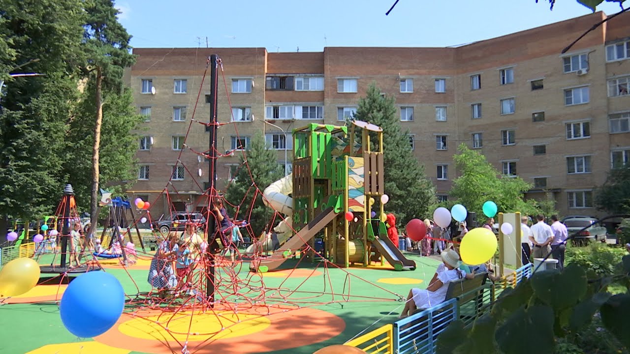 Игровые площадки на радость взрослым и детям