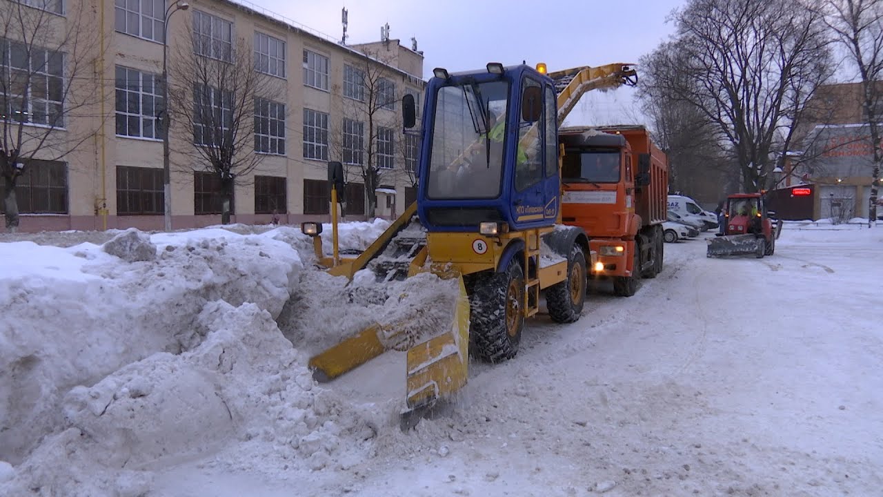 Уборка снега в режиме нон-стоп