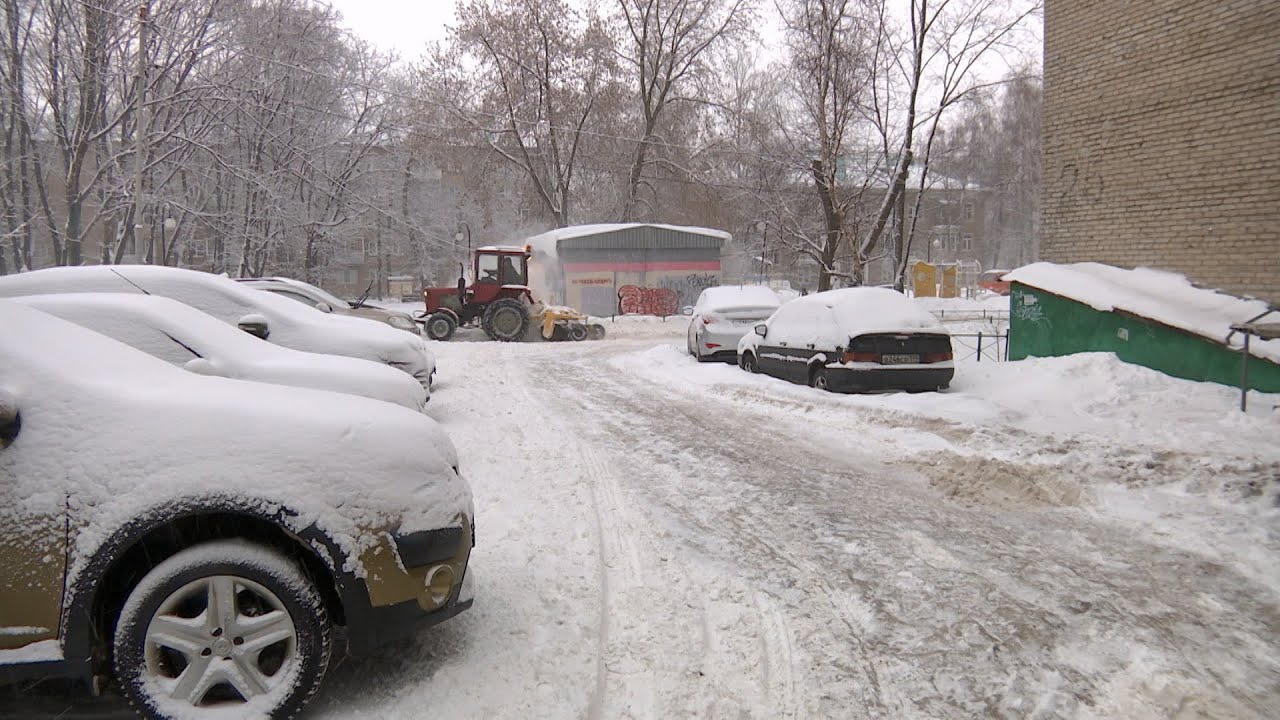 Генеральная уборка снега