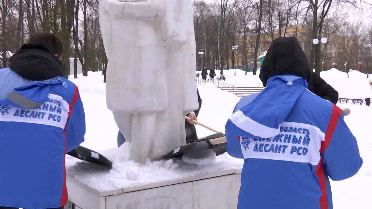 В Люберцах стартовала акция «Снежный десант РСО»