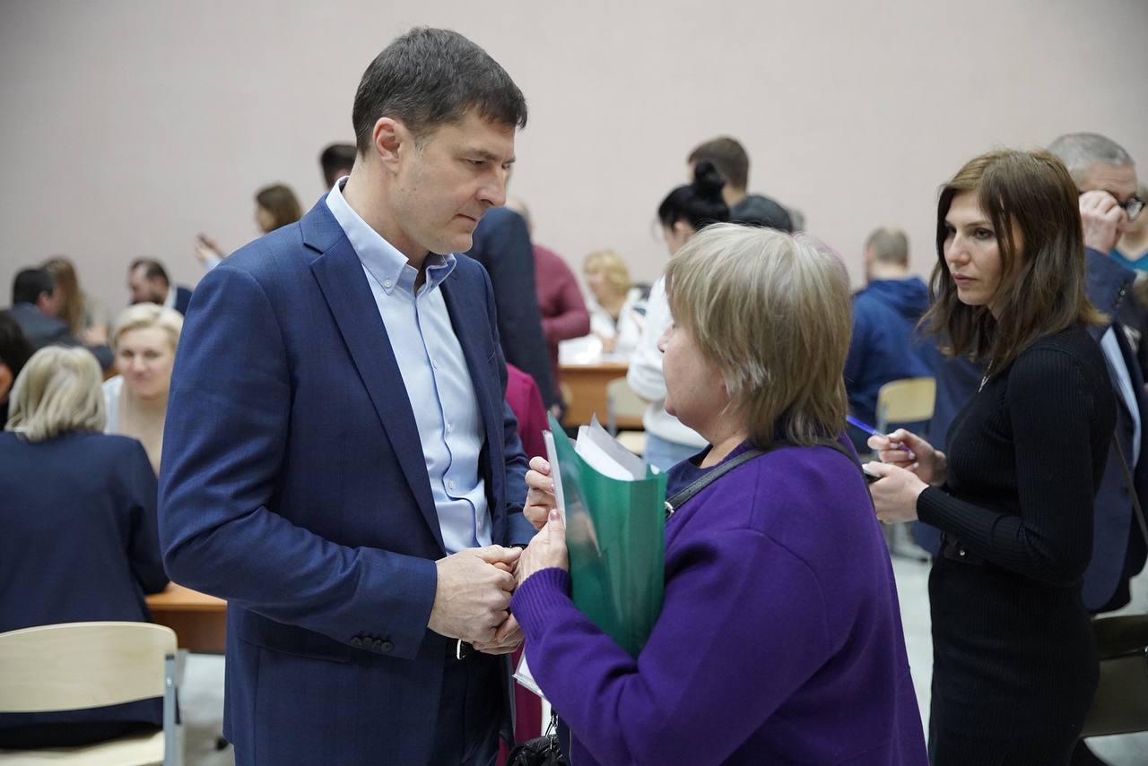 Владимир Волков провел встречу с жителями Люберцы в формате выездной администрации