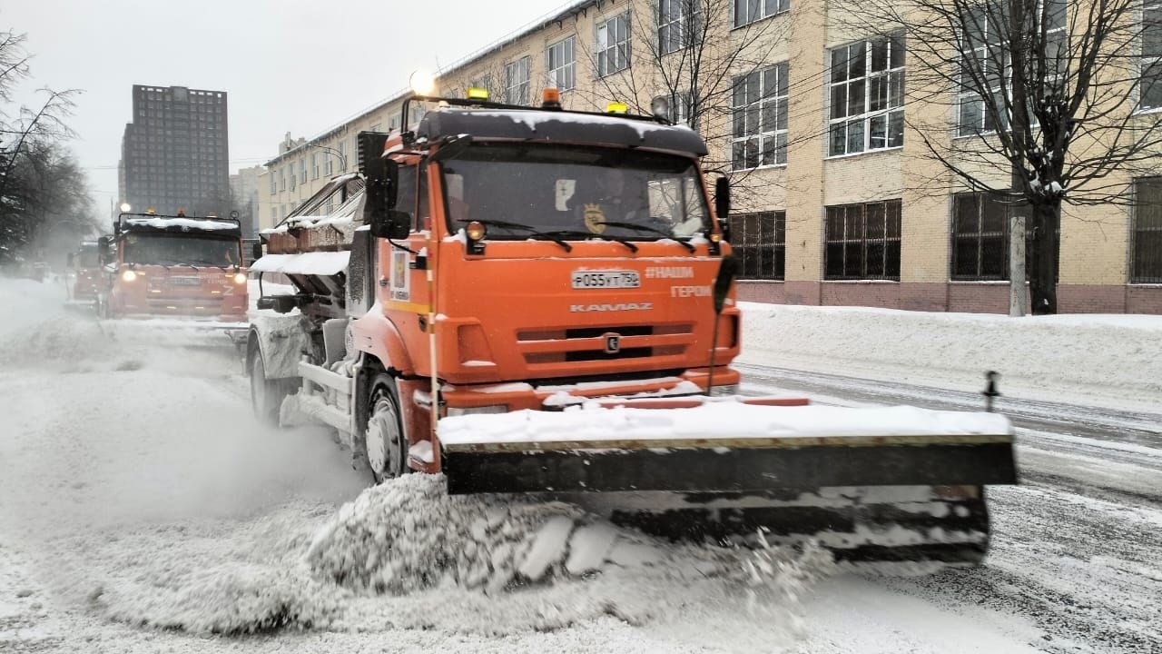 уборка снега за зиму