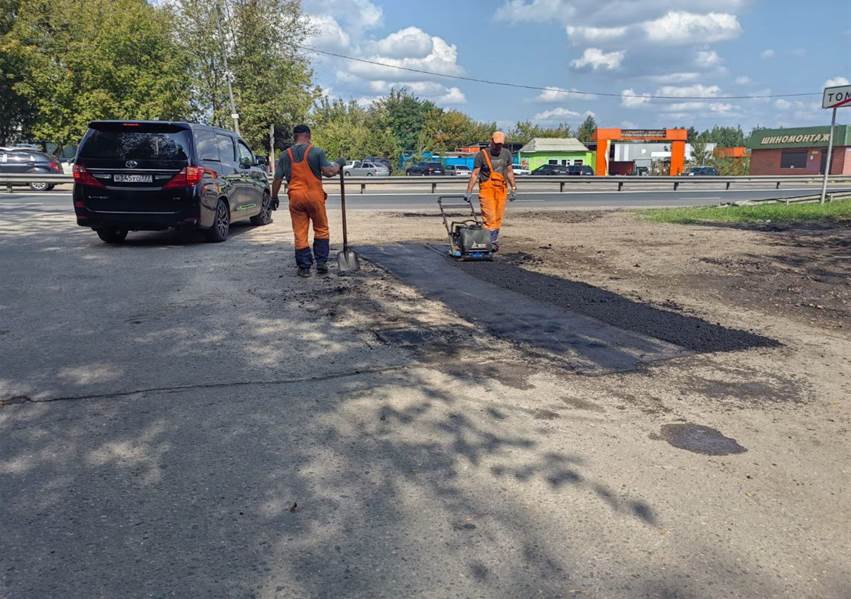 Более 11,2 тысячи ям заделали на дорогах в Люберцах